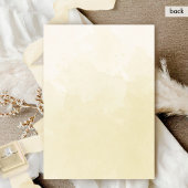 Classic Monogram Champagne Watercolor Wedding Einladung