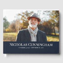 Classic Monogram Custom Foto Memorial