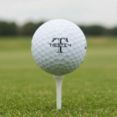 Classic Monogram Gift Golfer Golfball
