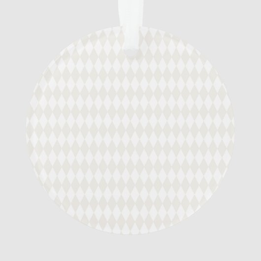 Classic Monogram INITIALS Schwarz-weiß Beige Chic Ornament (Rückseite)