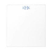 Classic Monogram Notepad Notizblock (Vorderseite)