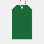 Classic Monogram Weihnachtsgeschenke Tags Geschenkanhänger (Rückseite)