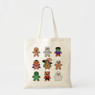 Classic Monsters Gingerbread Men Tragetasche