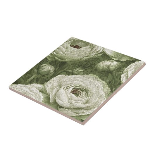 Classic Moroccan Ranunculus  Tiles  For Home Floor Fliese (Seite)