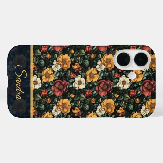 Classic Mother Gift Rose Name Case-Mate iPhone Hülle (Rückseite (Horizontal))