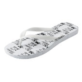 Classic Mother the Bride Wedding Flip Flops Badesandalen (Schrägansicht)