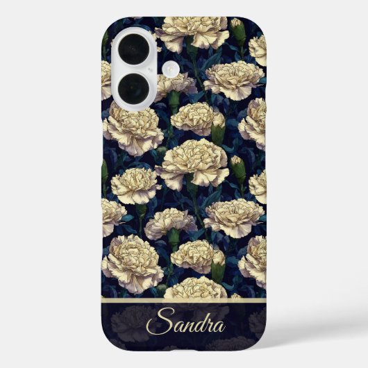 Classic Mothers Day Gift Carnation Custom Case-Mate iPhone Hülle (Rückseite)