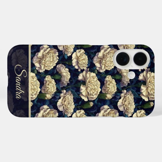 Classic Mothers Day Gift Carnation Custom Case-Mate iPhone Hülle (Rückseite (Horizontal))