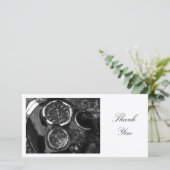 Classic Motorrad Gages - Vielen Dank Dankeskarte (Stehend Vorderseite)