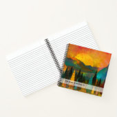 Classic Mountain Range BUCKET LIST CUSTOM Keepake Notizblock (Innenseite)