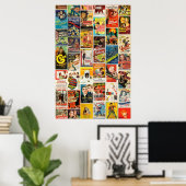 Classic Movie Collage Poster (Heimbüro)