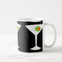 Classic Movie Martini Coffee Tasse (schwarz)