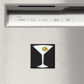 Classic Movie Martini Magnet (schwarz) (In Situ (Geschirrspüler))