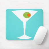 Classic Movie Martini Mousepad (Türkis) (Mit Mouse)