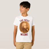 Classic Mozart Niedlich Modern Music Lover T - Shi T-Shirt (Vorne ganz)