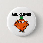 Classic Mr. Clever Logo Button (Vorderseite)