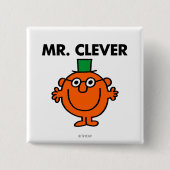 Classic Mr. Clever Logo Button (Vorderseite)