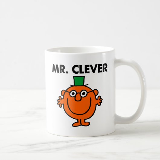 Classic Mr. Clever Logo Kaffeetasse (Rechts)