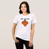 Classic Mr. Clever Logo Tri-Blend Shirt (Vorderseite voll)