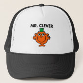 Classic Mr. Clever Logo Truckerkappe (Vorderseite)