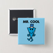 Classic Mr. Cool Pose Button (Vorne & Hinten)