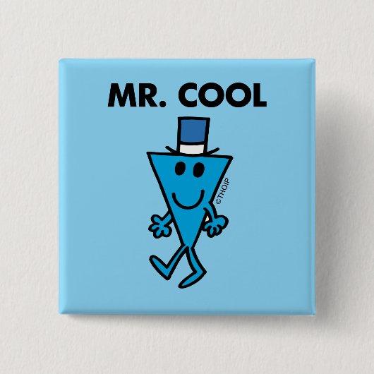 Classic Mr. Cool Pose Button (Vorderseite)