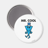 Classic Mr. Cool Pose Magnet (Vorderseite/Rückseite)