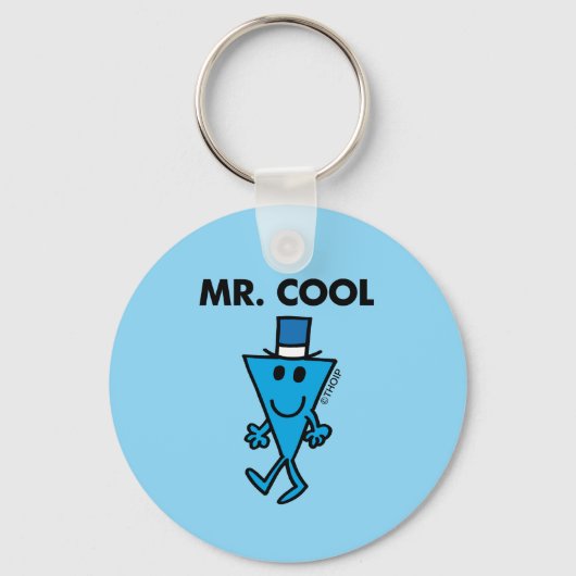 Classic Mr. Cool Pose Schlüsselanhänger (Rückseite)