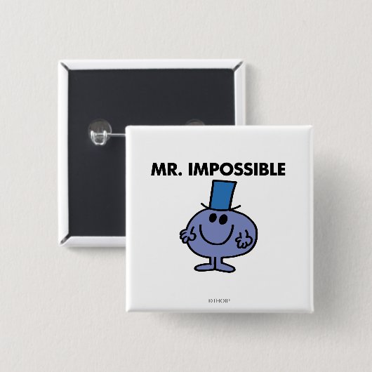 Classic Mr. Impossible Button (Vorne & Hinten)