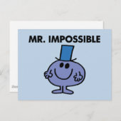 Classic Mr. Impossible Postkarte (Vorne/Hinten)