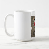 Classic Muay Thai Skeleton Fighter Tasse (Links)