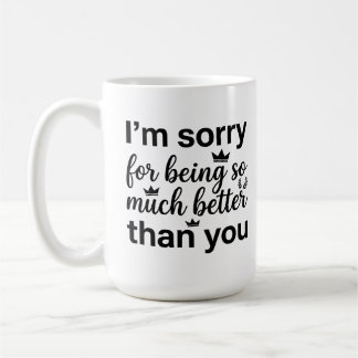 Classic Mug 15 oz - Coffee and Sarcasm Unite Kaffeetasse