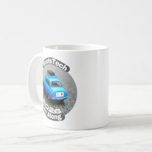 Classic Mug for RootsTech Ride Along 2026 Kaffeetasse (Vorderseite Links)