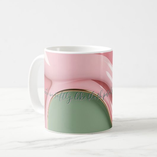 Classic mug in stylish abstract graphic kaffeetasse (Vorderseite Links)