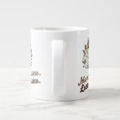 Classic Mug - More Espresso. Less Depresso. Jumbo-Tasse (Rückseite)