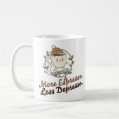 Classic Mug - More Espresso. Less Depresso. Kaffeetasse (Links)