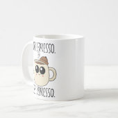 Classic Mug - More Espresso. Less Depresso. Kaffeetasse (Vorderseite Links)