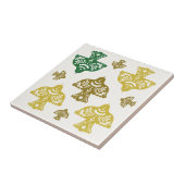 Classic multicolor unique green mustard kombine fliese (Seite)