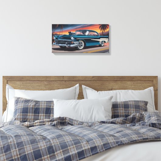 Classic Muscle Car 1956 Leinwanddruck (Insitu (Schlafzimmer))