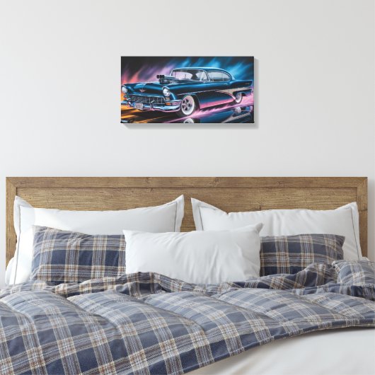 Classic Muscle Car 1956 Leinwanddruck (Insitu (Schlafzimmer))