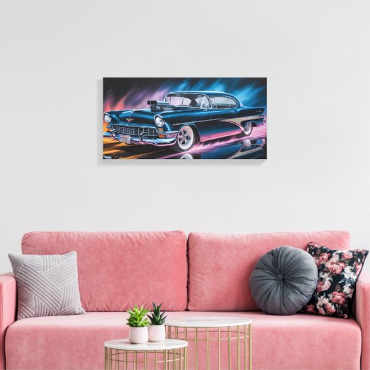 Classic Muscle Car 1956 Leinwanddruck (Insitu (Wohnzimmer))