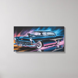 Classic Muscle Car 1956 Leinwanddruck