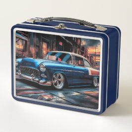 Classic Muscle Car 1956 Metall Brotdose