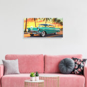 Classic Muscle Car 1957 Leinwanddruck (Insitu (Wohnzimmer))