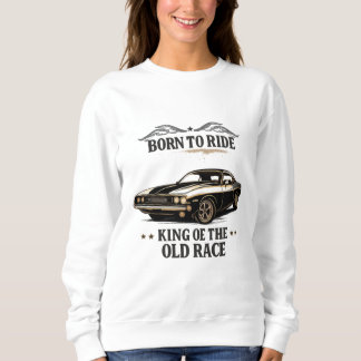 Classic Muscle Car Rider Women's Sweatshirt