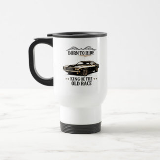 Classic Muscle Car Travel Mug Reisebecher