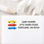 Classic Muscle Cars Illustriertes Vintages Mailen (Insitu)