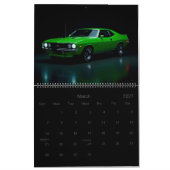 Classic Muscle Cars Kalender (Mär 2027)