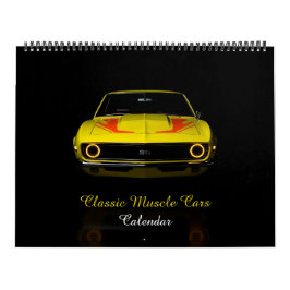 Classic Muscle Cars Kalender