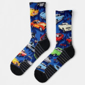 Classic Muscle Cars Socken (Links)